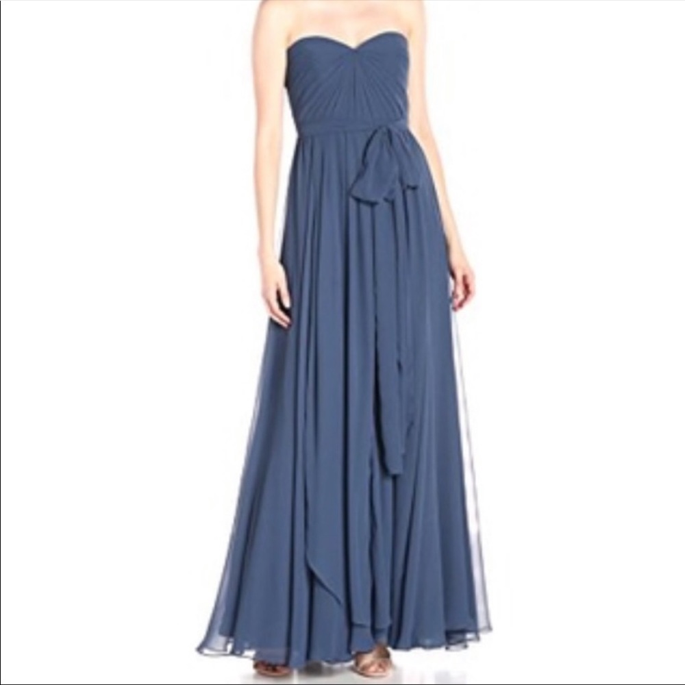 Jenny Yoo Mira Dress in Evening Blue